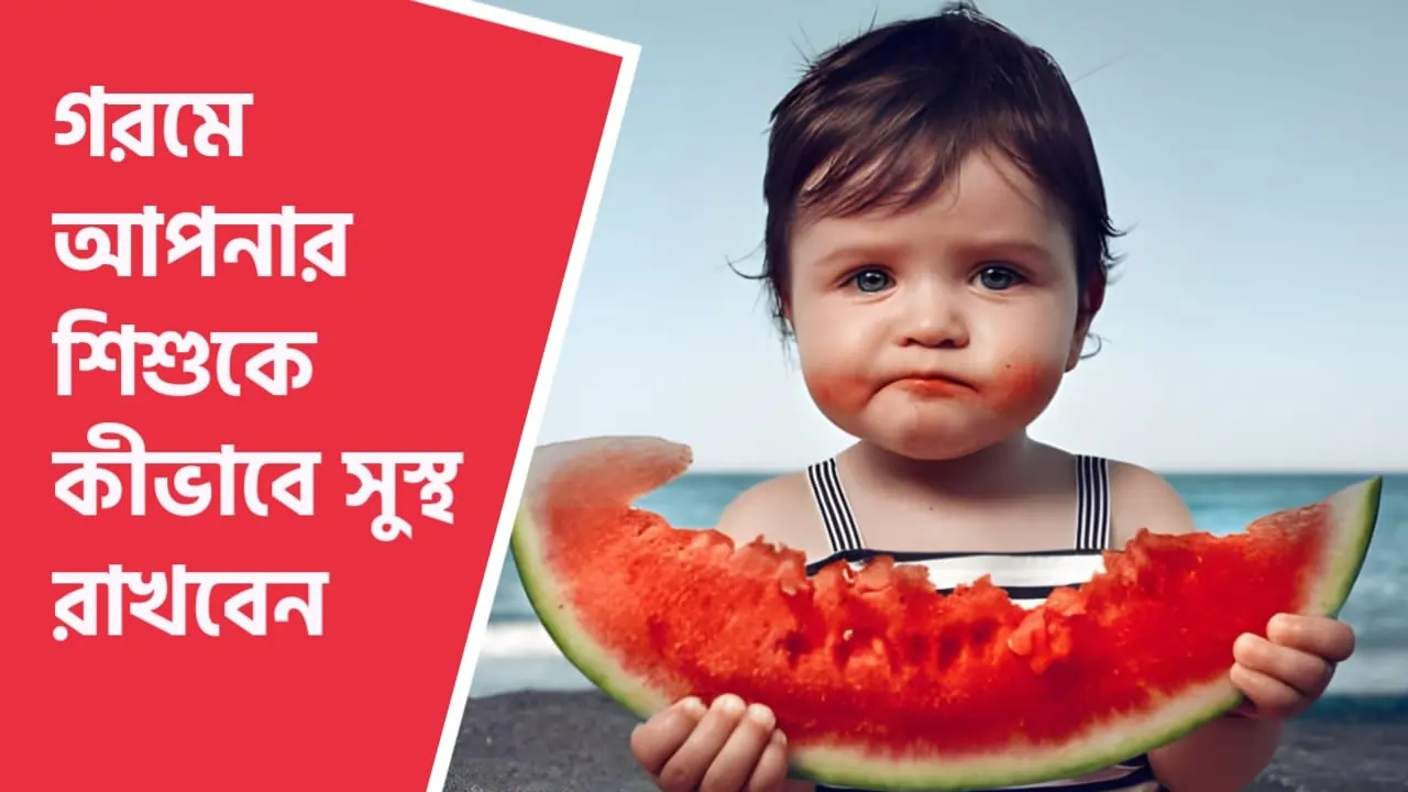 গরমে আপনার শিশুকে কীভাবে সুস্থ রাখবেন